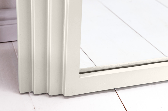 Oglindă de perete ART DECO 160 cm albă [6]