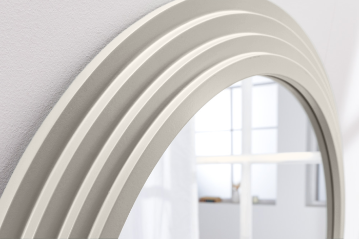 Oglindă de perete ART DECO 160 cm albă [4]