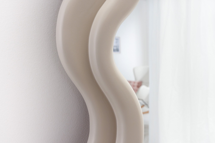 Oglindă de perete CURVY 160 cm gri-bej [6]