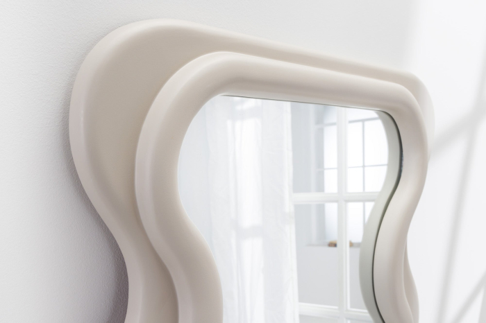 Oglindă de perete CURVY 160 cm gri-bej [4]