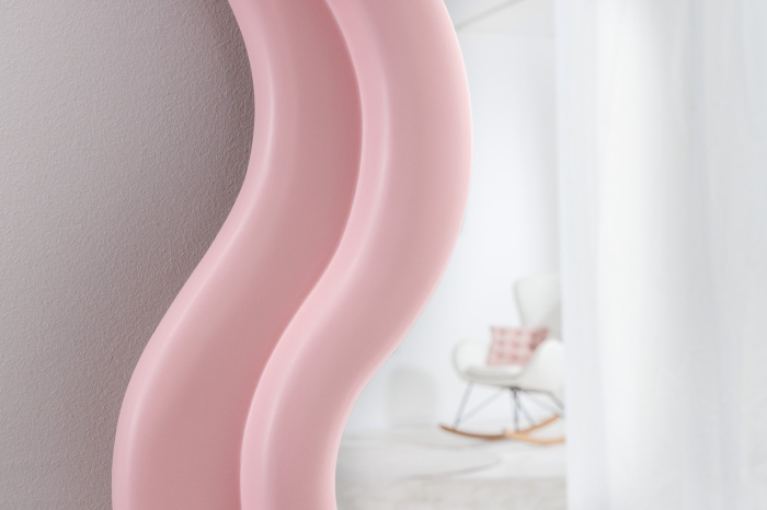 Oglindă de perete CURVY 160 cm roz [6]