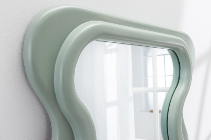 Oglindă de perete CURVY 160 cm verde salvie [4]