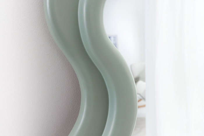 Oglindă de perete CURVY 160 cm verde salvie [6]