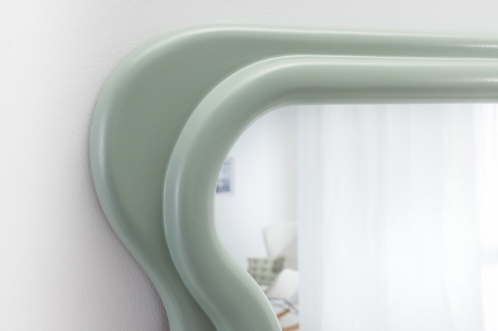 Oglindă de perete CURVY 160 cm verde salvie [5]