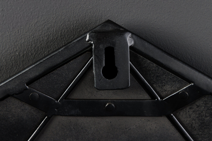 Oglindă de perete DIAMOND 60 cm negru [6]