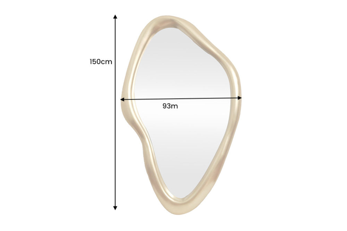 Oglindă de perete MARQUISE 150 cm auriu [5]