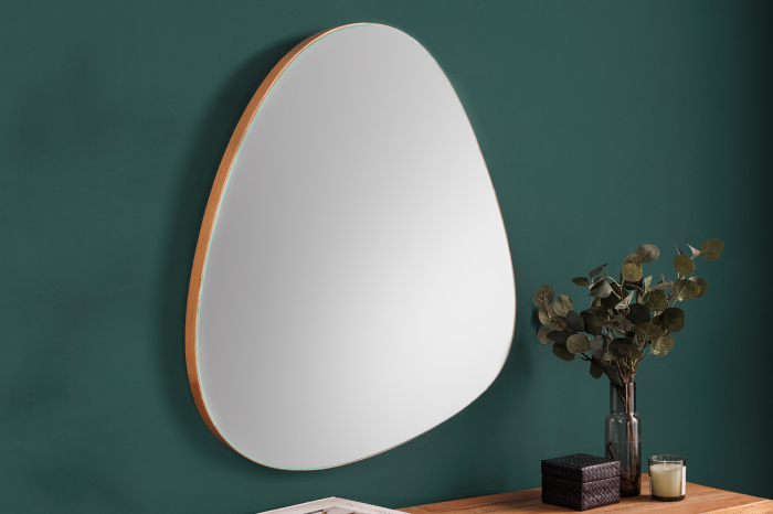 Oglindă de perete NOEMI 70 cm asimetrică stejar natural [3]