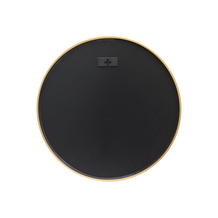 Oglindă de perete PORTRAIT 40 cm rotundă din aluminiu auriu [6]