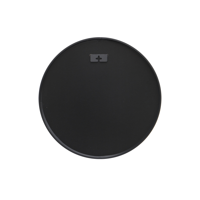 Oglindă de perete PORTRAIT 40 cm rotundă din aluminiu negru [5]