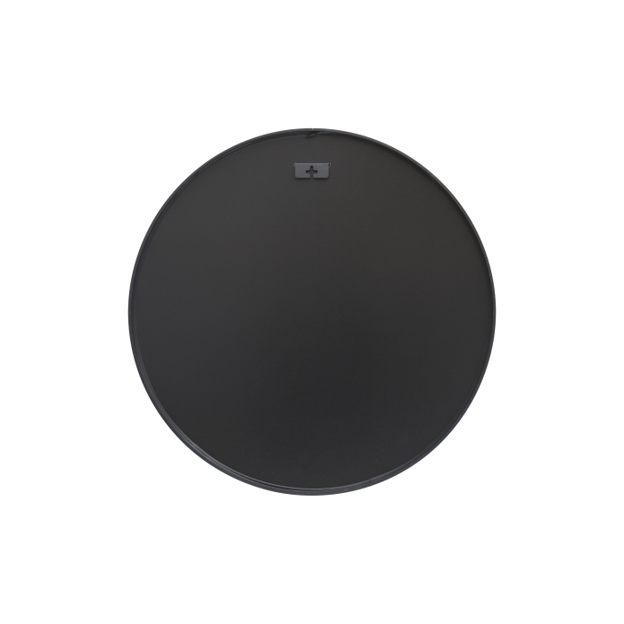 Oglindă de perete PORTRAIT 60 cm rotundă din aluminiu negru [7]