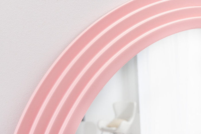 Oglindă de perete WAVE 160 cm roz [5]