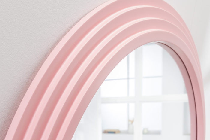 Oglindă de perete WAVE 160 cm roz [4]