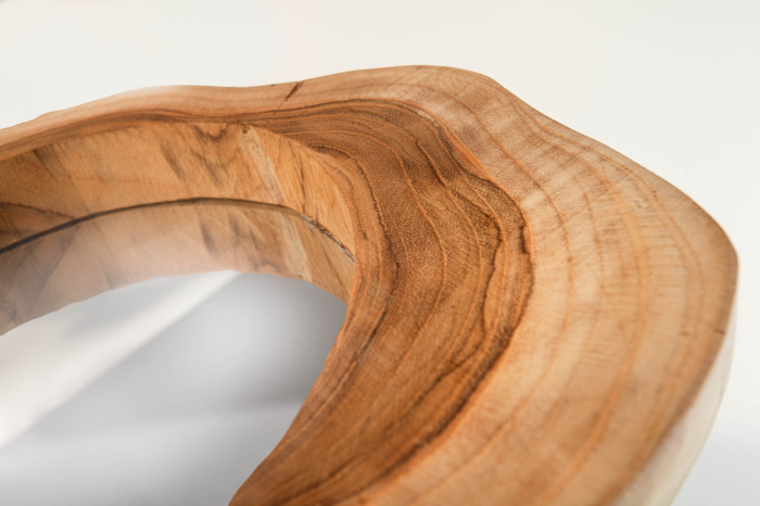 Oglindă REFLECT 31 cm din lemn de tec [6]