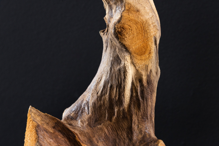 Ornament FLAME 30-40 cm din lemn de tec [6]