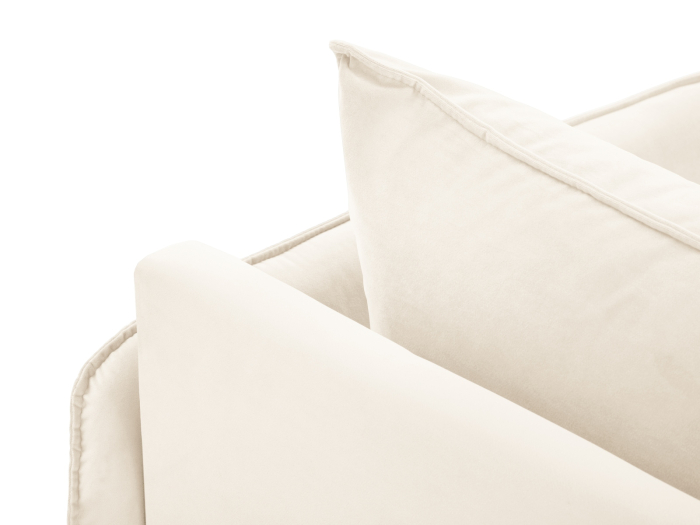 Otoman Vienna cu tapițerie din catifea [3]