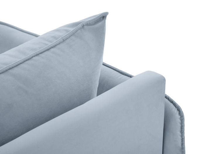 Otoman Vienna cu tapițerie din catifea [3]