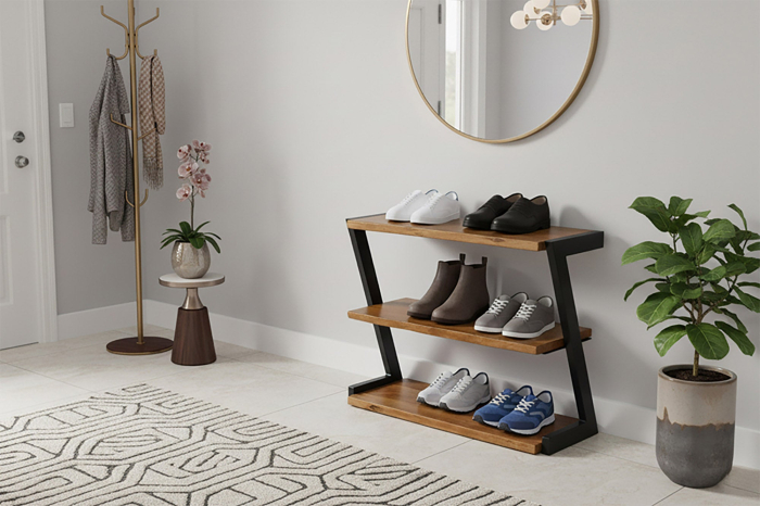 Pantofar MAMMUT din lemn de salcam, 75 cm [3]