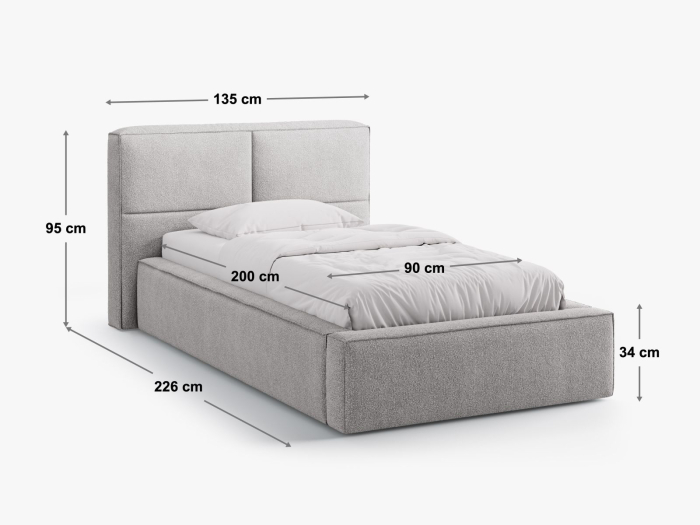 Pat Darren cu tapițerie din țesătură structurală [6]