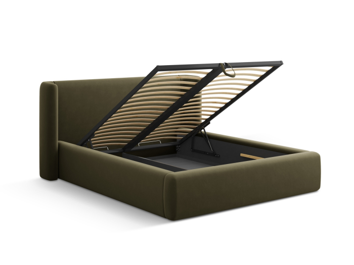 Pat Jolene cu tapițerie din catifea [4]