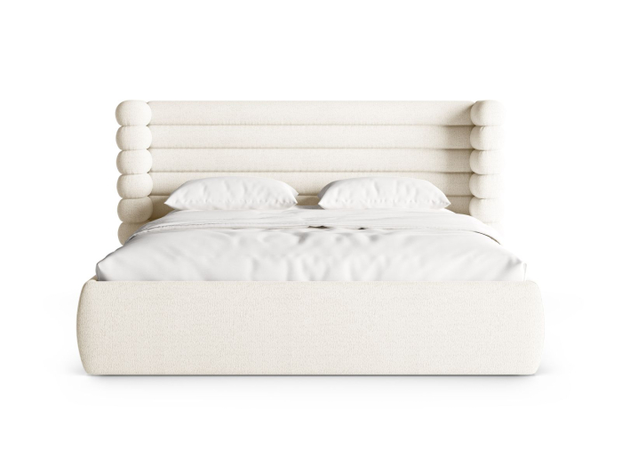 Pat Mount cu tapițerie din boucle [2]