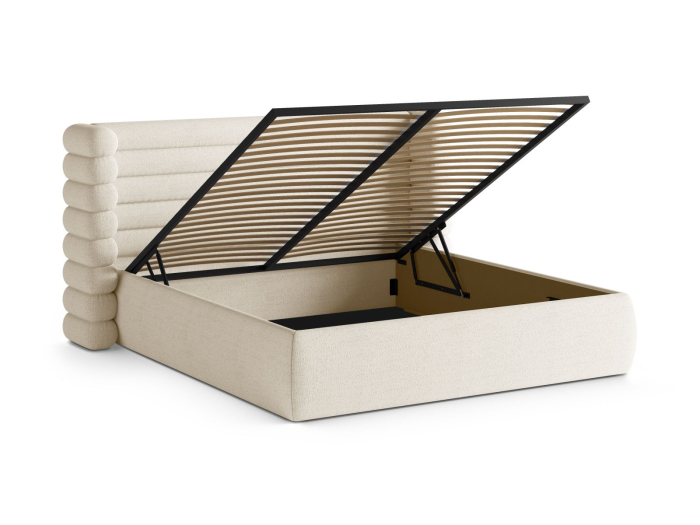 Pat Mount cu tapițerie din boucle [4]