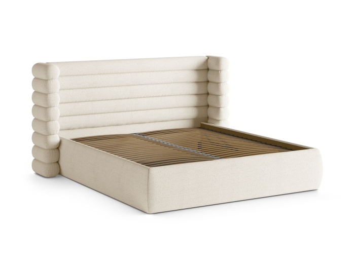 Pat Mount cu tapițerie din boucle [3]