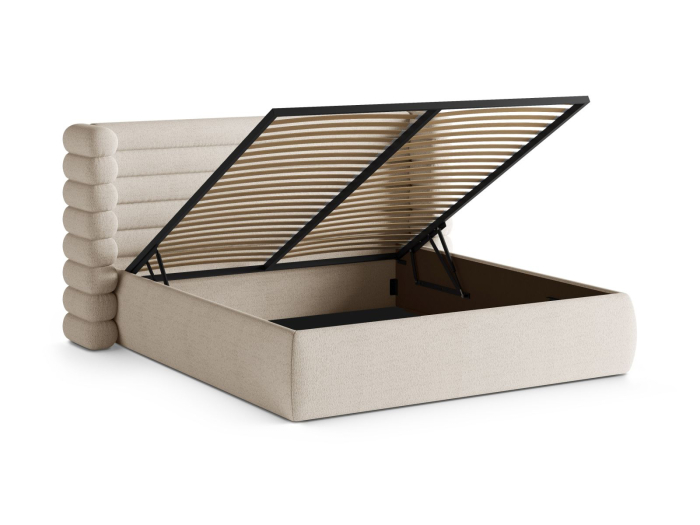 Pat Mount cu tapițerie din boucle [4]