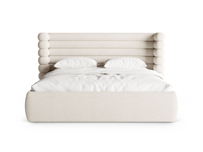 Pat Mount cu tapițerie din boucle [2]