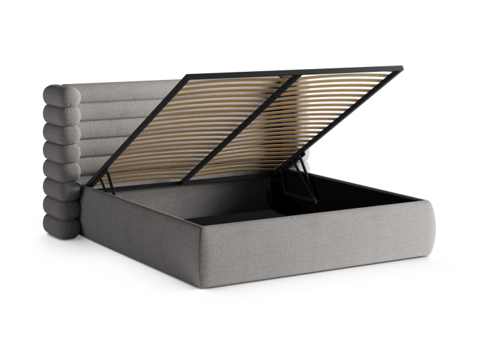 Pat Mount cu tapițerie din boucle [4]