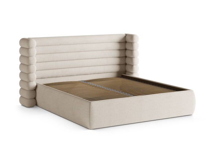 Pat Mount cu tapițerie din boucle [3]