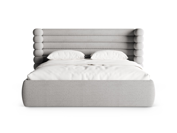 Pat Mount cu tapițerie din boucle [2]