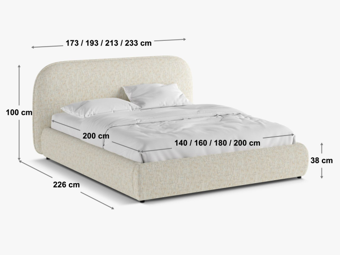 Pat Murada cu tapițerie din catifea [6]