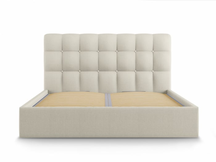Pat Phaedra Beige cu țesătură structurală 140x200 [3]