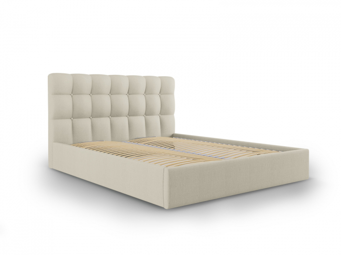 Pat Phaedra Beige cu țesătură structurală 140x200 [1]