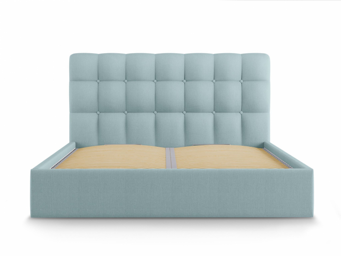 Pat Phaedra Light Blue cu țesătură structurală 140x200 [3]