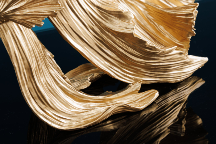 Pește decorativ CROWNTAIL 35 cm din poliresină aurie [7]