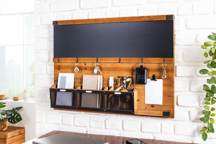 Placa de perete HERITAGE din lemn de pin, 80 cm [2]