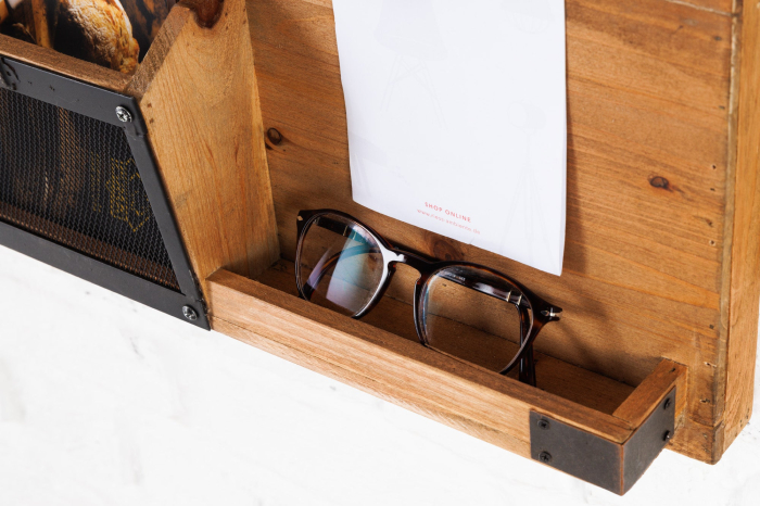 Placa de perete HERITAGE din lemn de pin, 80 cm [9]