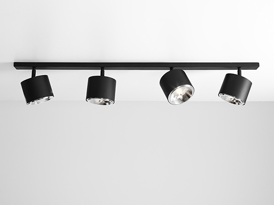 Plafonieră BOT 2x2 BLACK [1]