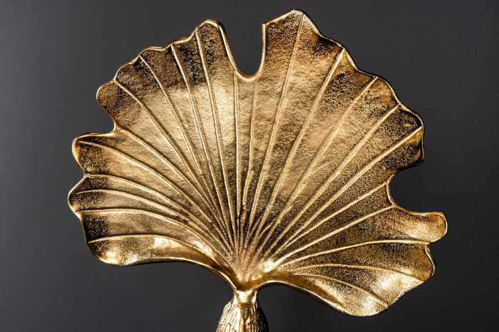 Platou WILDLIFE PEACOCK 40 cm sculptură auriu [5]