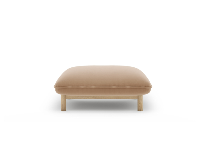 Puf Ada cu tapiterie din catifea [1]