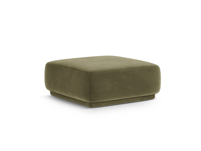 Puf Gomera cu tapițerie din catifea [2]