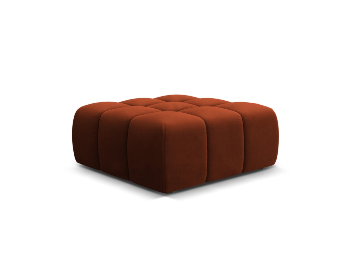 Puf Hawaii cu tapițerie din catifea [2]