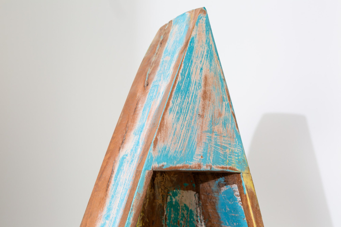 Raft Borneo din lemn reciclat, 190 cm [4]