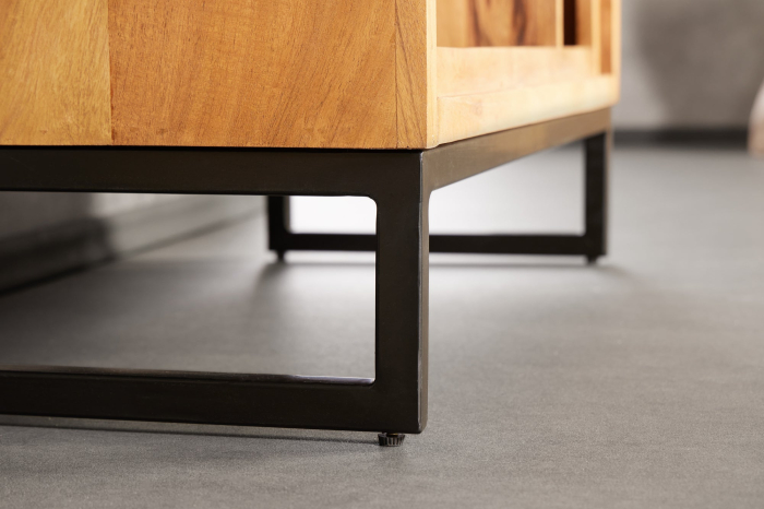 Raft CUBUS din lemn de salcam , 190x88 cm [7]