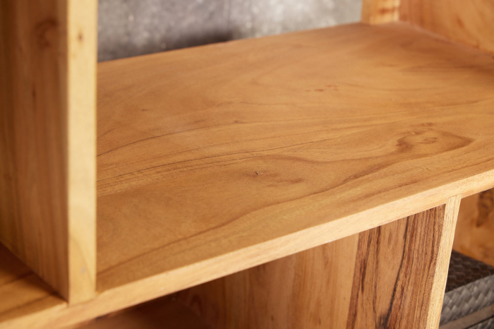 Raft CUBUS din lemn de salcam , 190x88 cm [6]