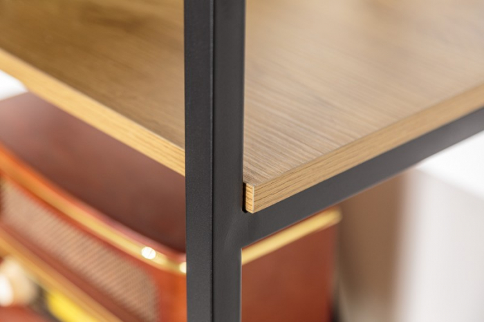 Raft din MDF înfoliat și cadre metallic Studio, 180 cm [5]