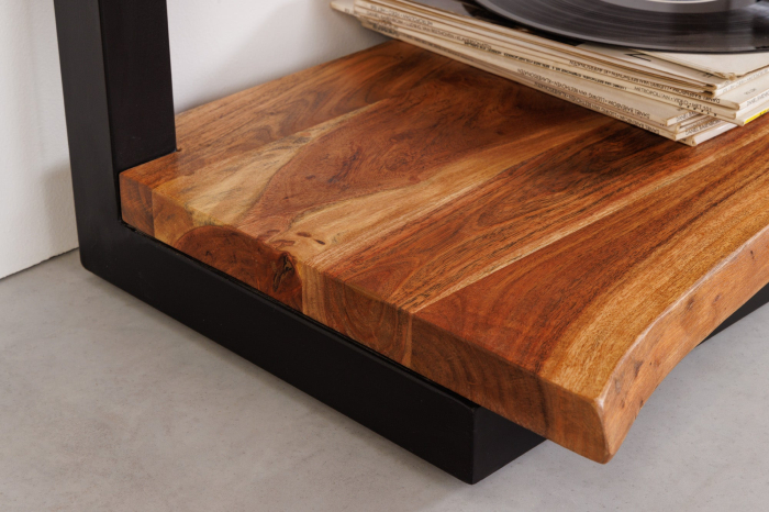 Raft MAMMUT din lemn de salcam si metal, 180 cm [9]