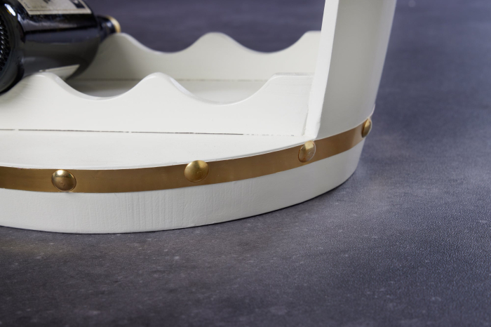 Raft pentru vin BODEGA din lemn de pin, 65 cm [6]