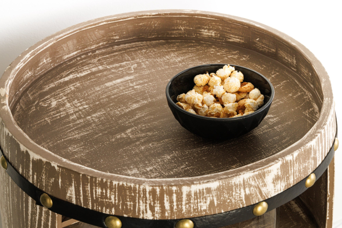 Raft pentru vin BODEGA din lemn masiv de brad, 100 cm [4]